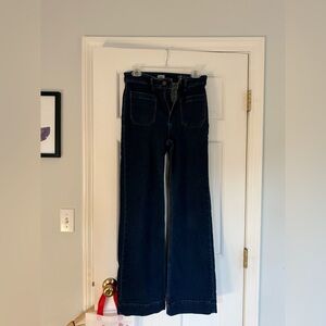 Faherty Women's Dark Blue Jeans